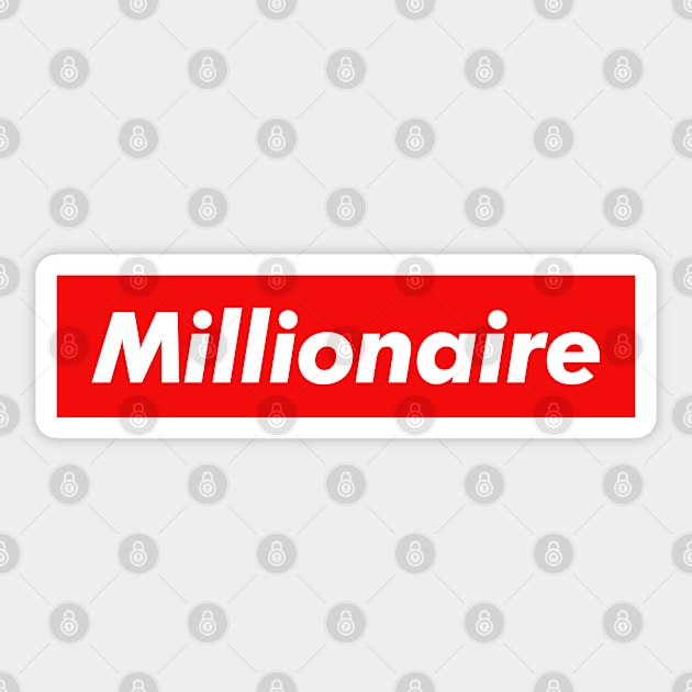 Millionaire Sticker by monkeyflip